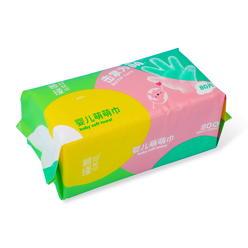 Salviette ecologiche Natural Gentle MPM per la cura della pelle delicata