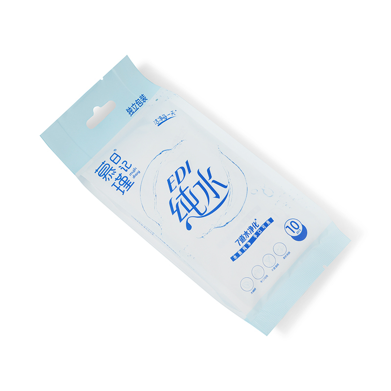 Salviette per neonati Aqua Pure Sensitive ipoallergeniche al 99% di acqua, salvietta singola