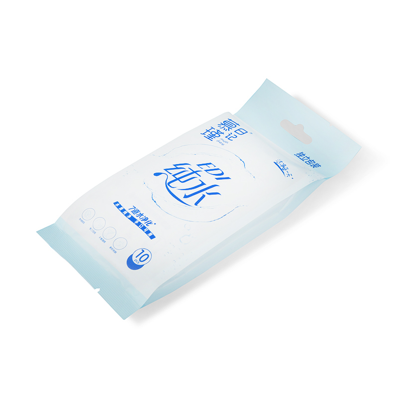 Salviette per neonati Aqua Pure Sensitive ipoallergeniche al 99% di acqua, salvietta singola