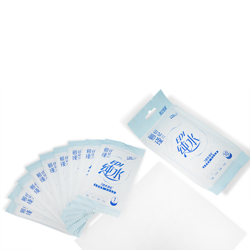 Salviette per neonati Aqua Pure Sensitive ipoallergeniche al 99% di acqua, salvietta singola