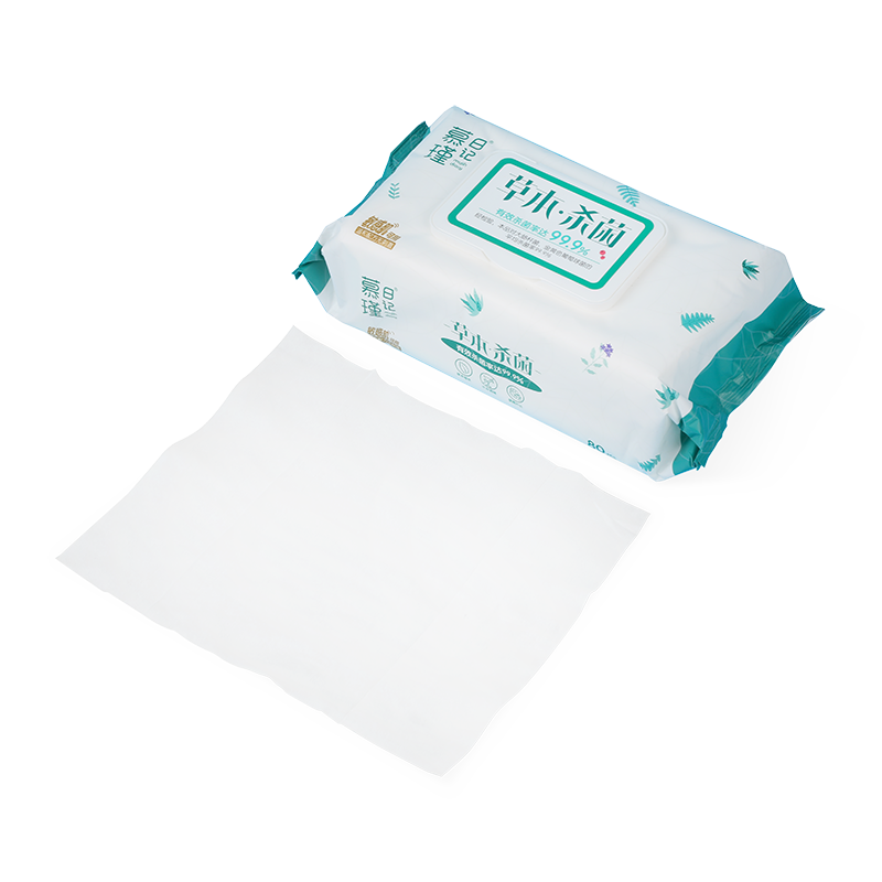 80 salviette umidificate per le mani con pelle sensibile infuse con aloe e caprifoglio