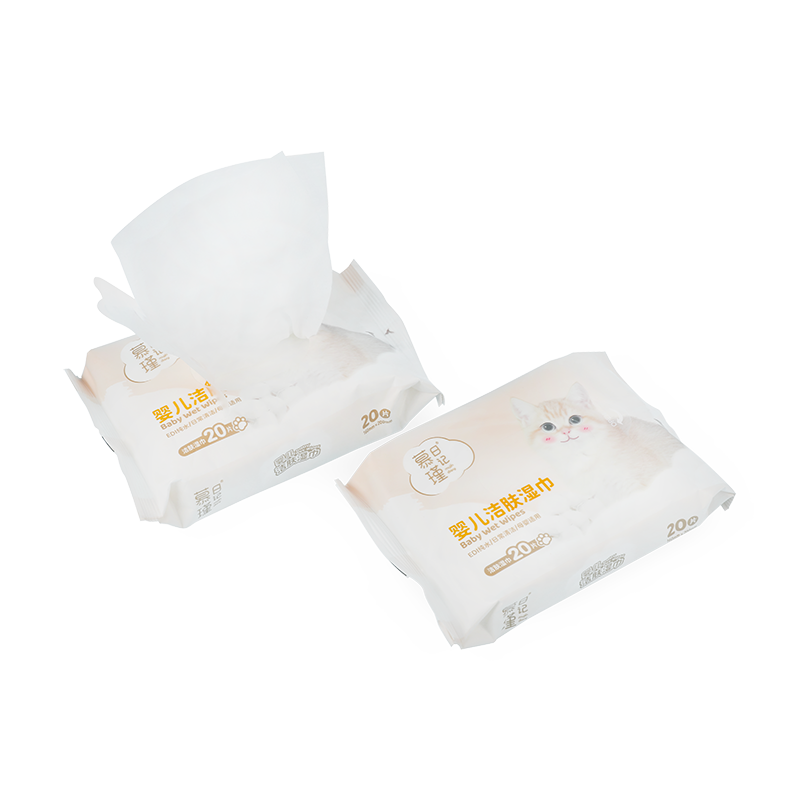 20 mini salviette detergenti ipoallergeniche per neonati On-The-Go
